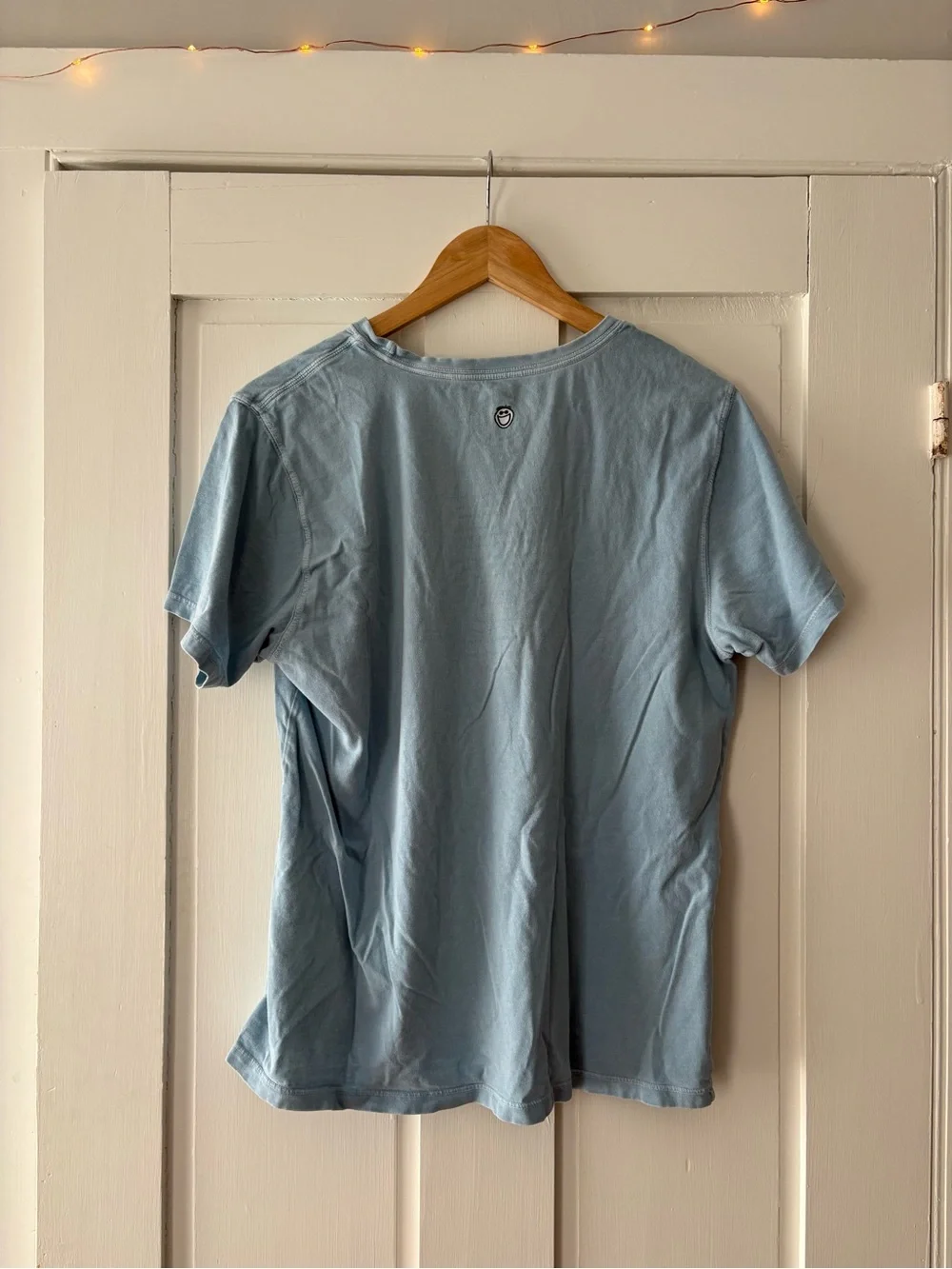 Life is Good Light Blue Daisy Graphic Tee
